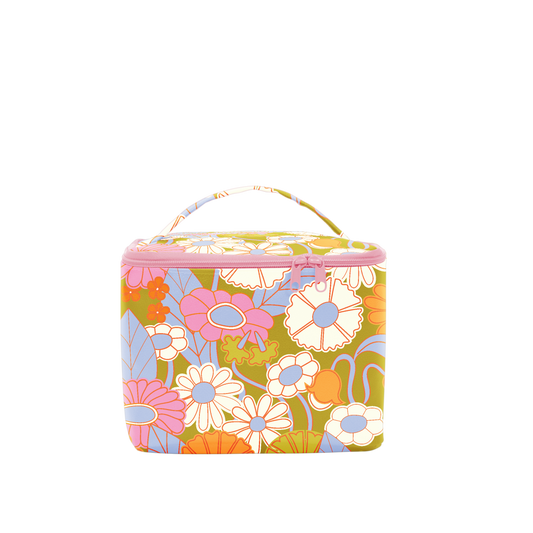 Soulmate Wildflower Cosmetic Bag Gatherin Flower
