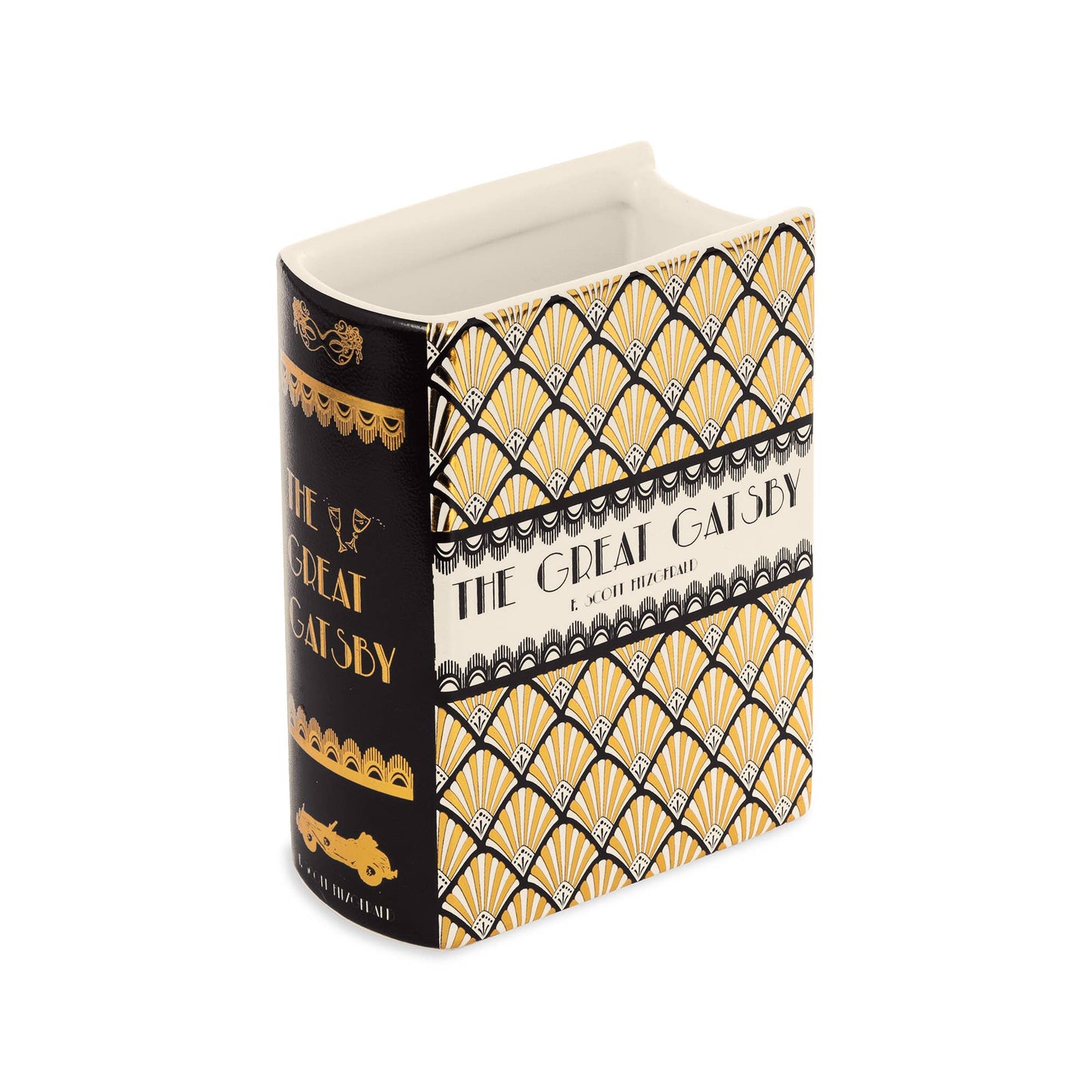 Great Gatsby Small Book Vase