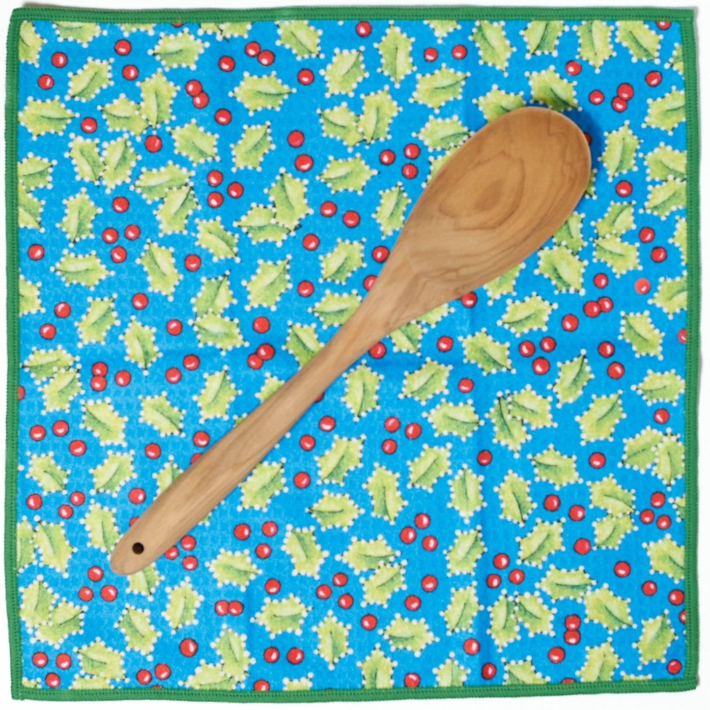 Christmas Holly Mighty Mini Towel (Set of 3) Reversible