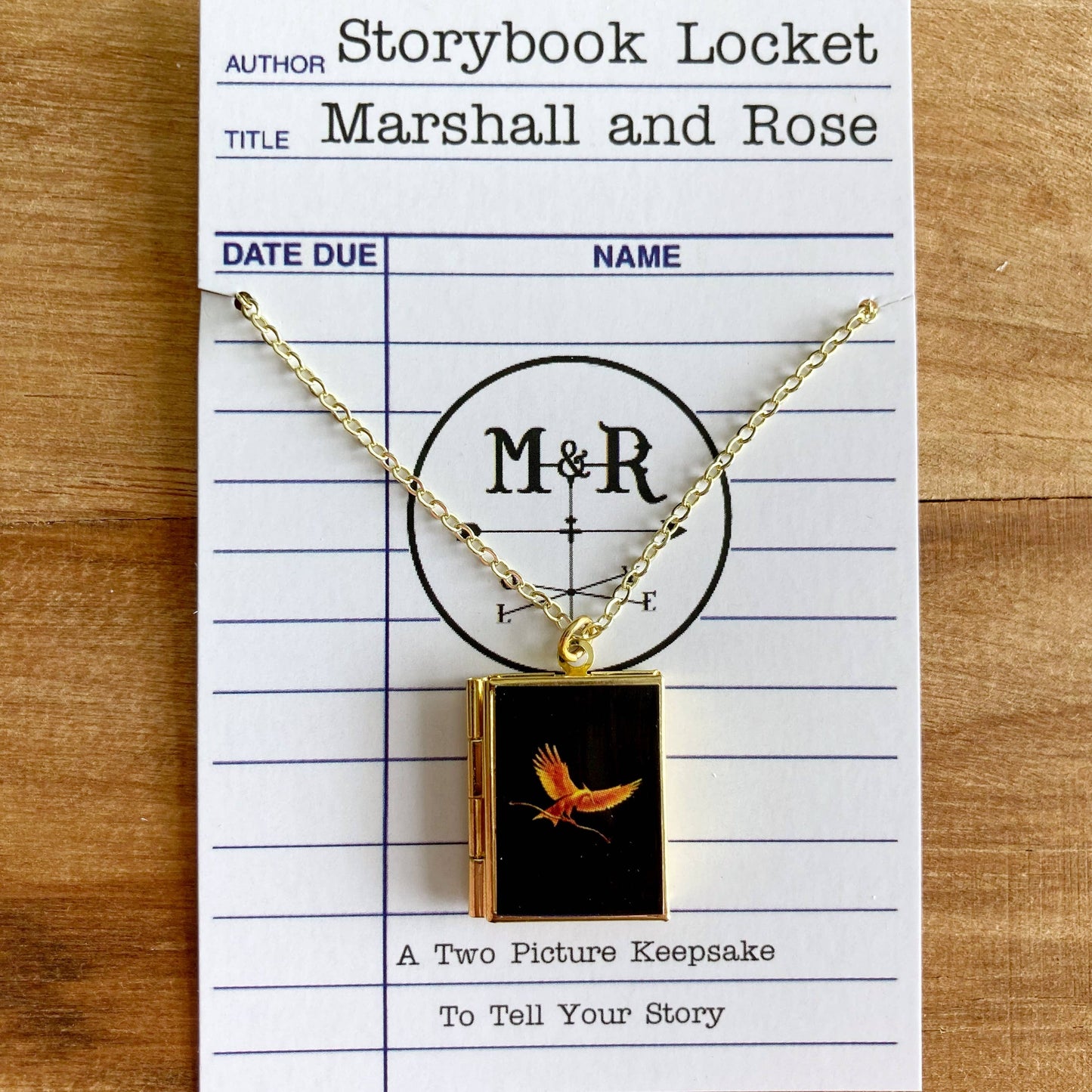 Book Locket Hunger Games