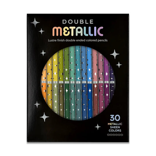 Double Metallic Pencil Set