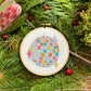 Disco Ball Cross Stitch Kit