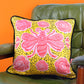 Bee Cushion Cover - Yellow