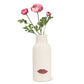 Tall Red Lip Vase