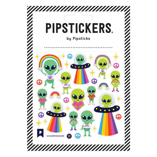 Little Green Men Stickers