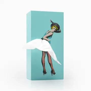 Flying Skirt Tissue Box