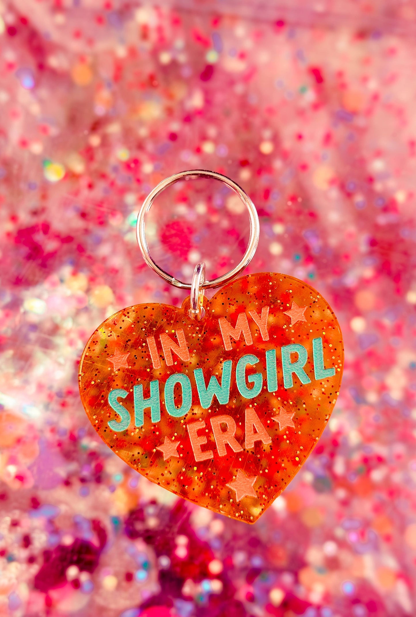 In My Showgirl Era - Taylor Swift - Laser Engraved Keychain