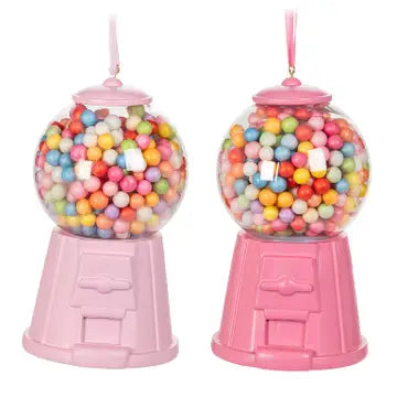 Bubblegum Machine Christmas Ornaments