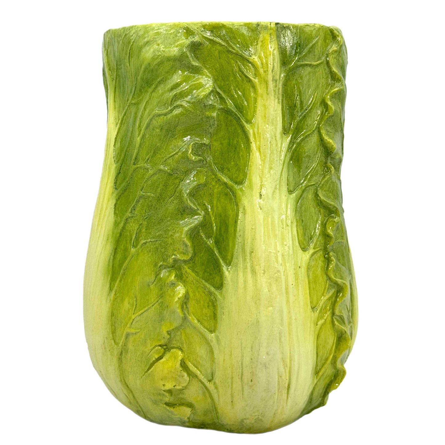Cabbage/Lettuce Stool Polyresin Side Table 18"