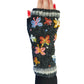 Handmade Knit Fingerless Gloves Butterflies