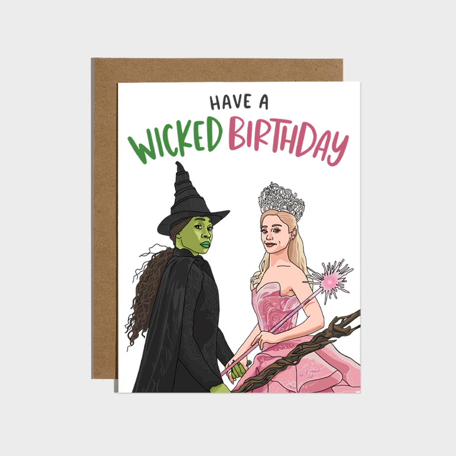 Wicked Birthday Card