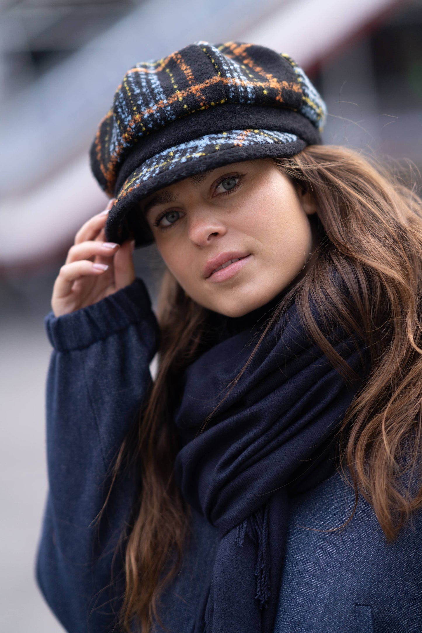 Funky Gavroche Wool Women's Cap by Flechet