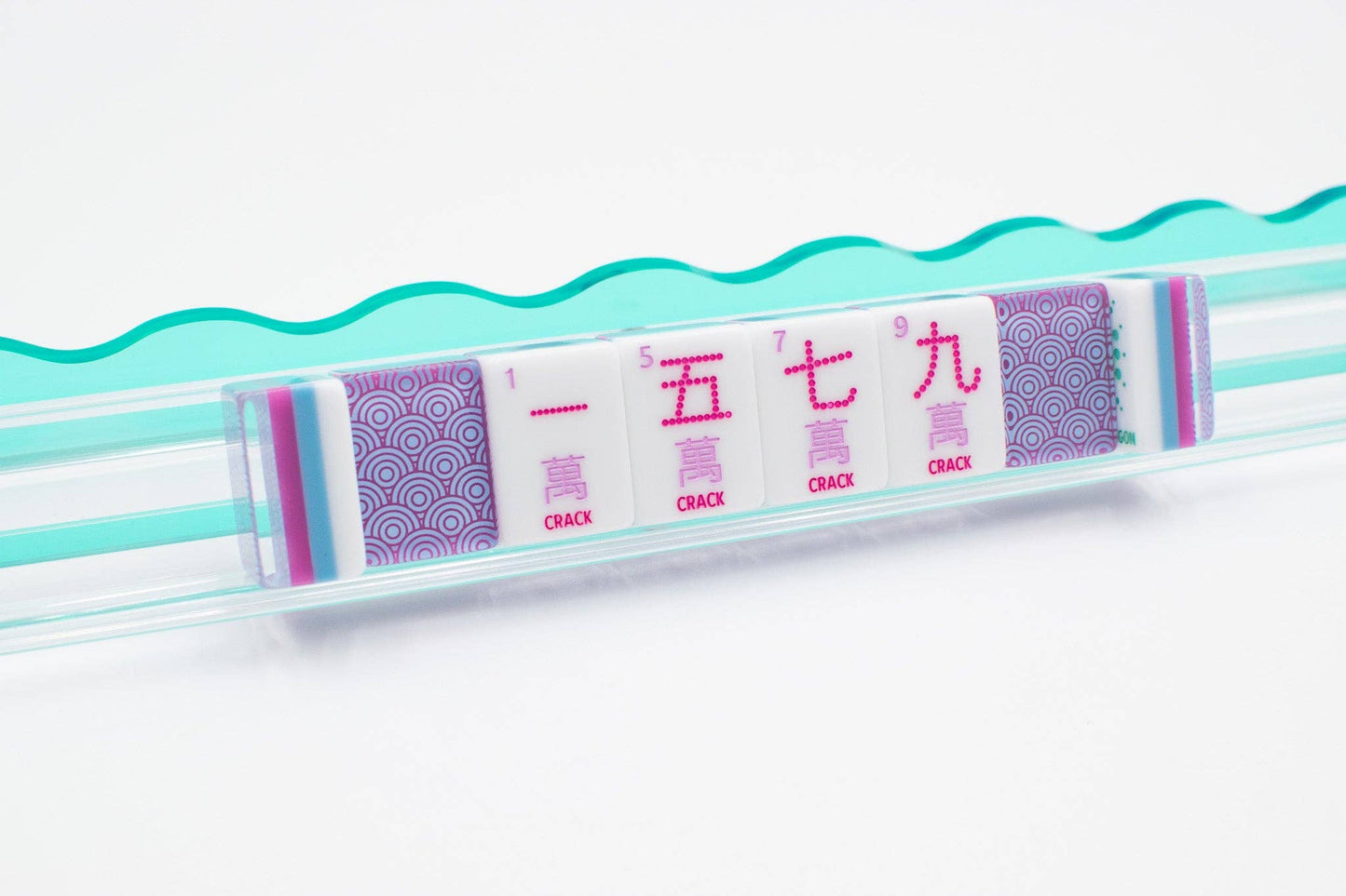 Crystal Confetti Purple | Mahjong with a Sprinkle of Color