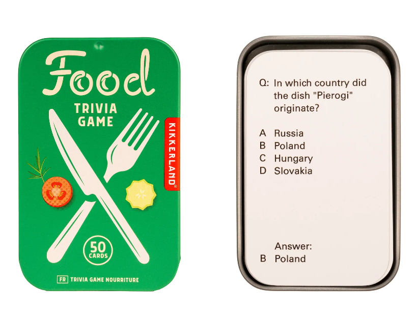 Kikkerland Trivia Games