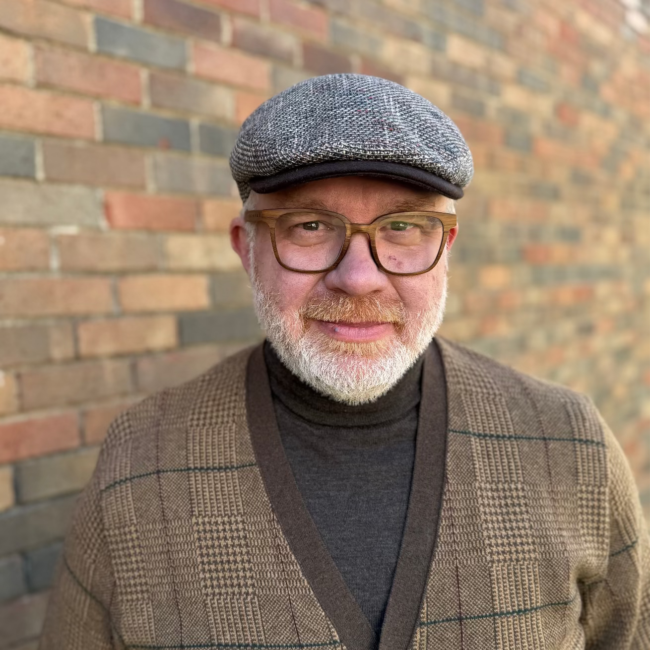 Gogh Weave Flat Cap by Funkybrims, Italian weave cap