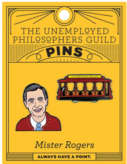 Unemployed Philosophers Guild Pins