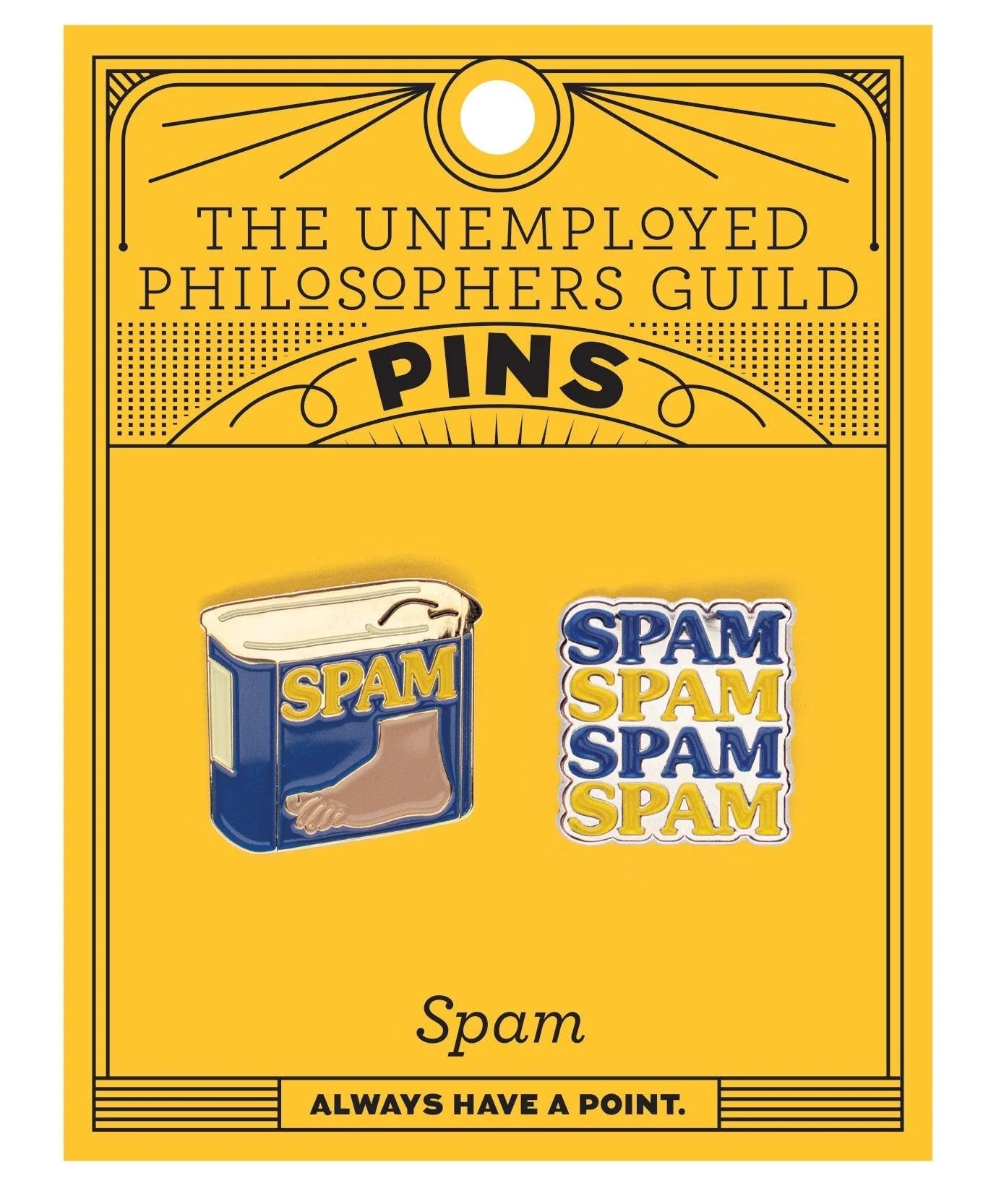 Unemployed Philosophers Guild Pins