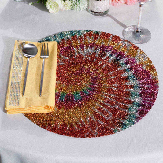 Luminous Tie Dye Placemat