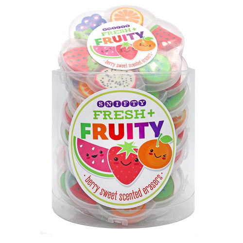 Fresh and Fruity Scented Erasers