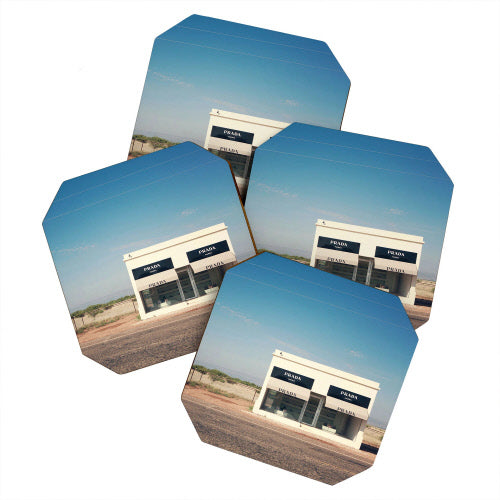 Catherine McDonald Irony in West Texas Acrylic Coaster Set