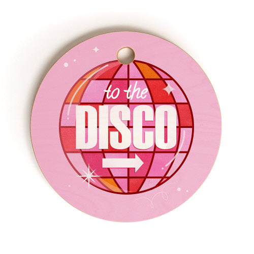 To The Disco Round Cutting Board