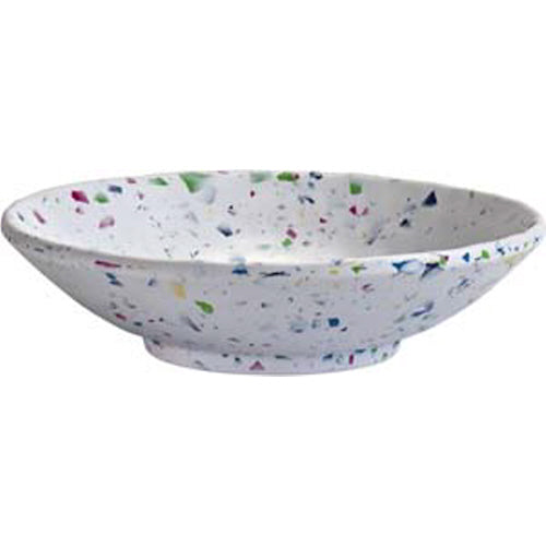 Rainbow Terrazzo Round 8" Salad Bowl