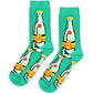 Yellow Owl Fun Socks