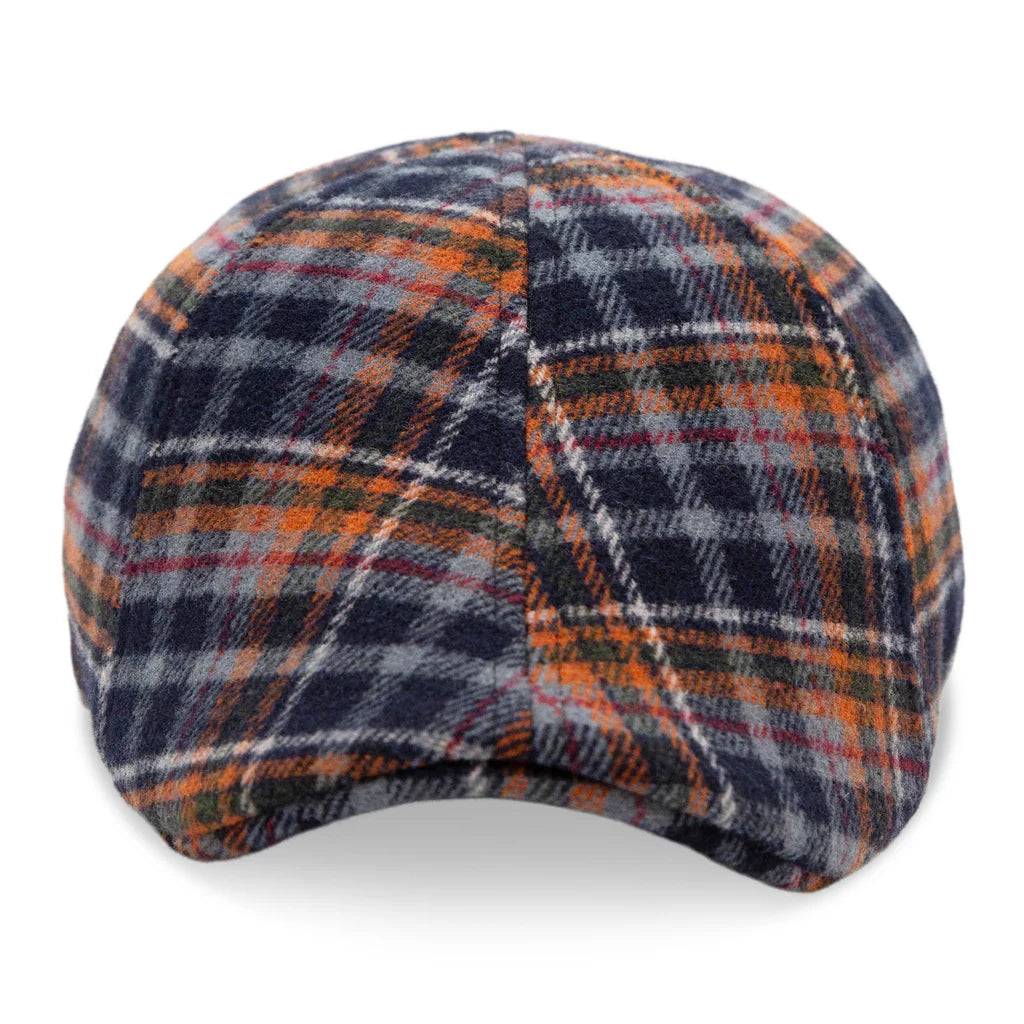 The Underdog - Triumph Orange Plaid by Boston Scally Co.