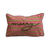 20"L x 12"H Cotton Merry Christmas Printed Lumbar Pillow